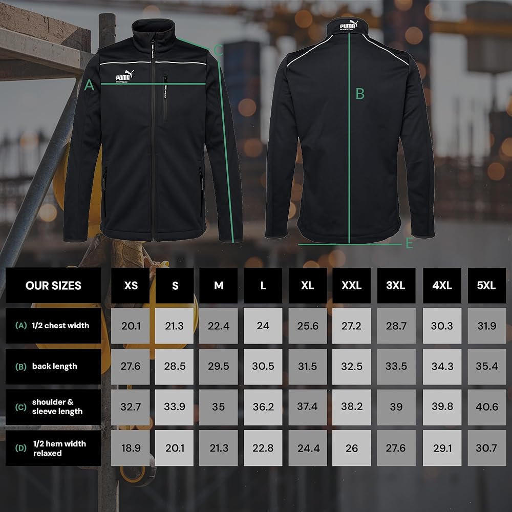 PUMA Workwear rain jacket men - Premium softshell men's jacket