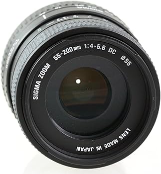 Amazon.com : Sigma 55-200mm f/4-5.6 DC Telephoto Zoom Lens for