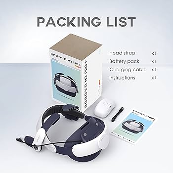 Amazon.com: BOBOVR M2 Pro Battery Pack Head Strap Accessories