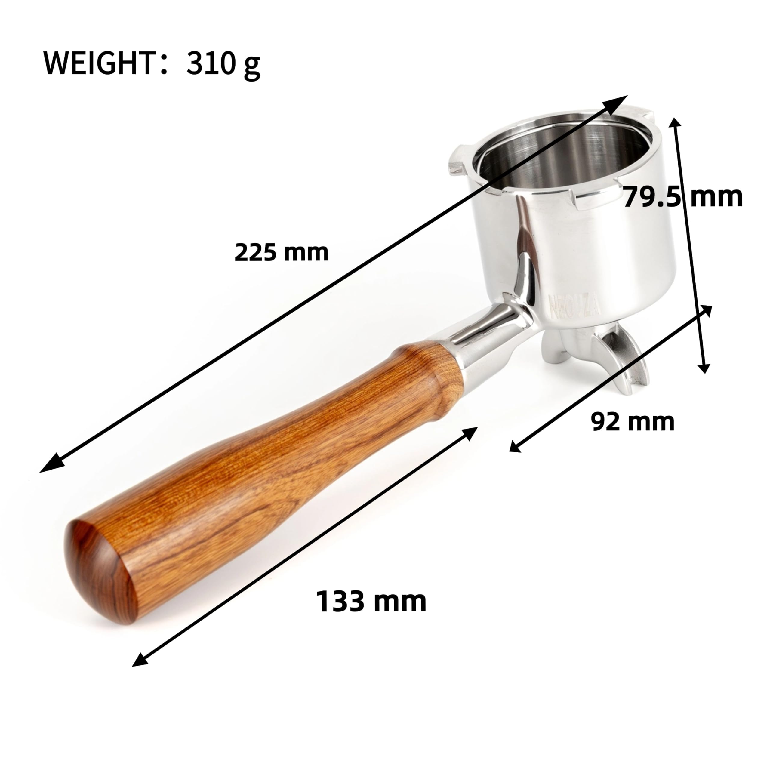 Amazon.co.jp: NEOUZA 51mm エスプレッソポルタフィルター ダブル注ぎ