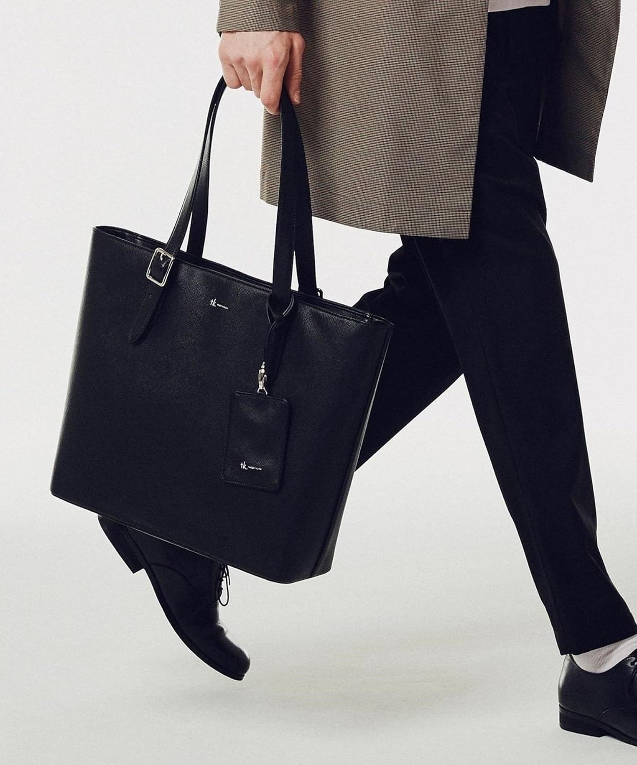 Amazon | [ティーケー タケオキクチ] サフィアーノトートバッグ（パス