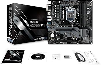 Amazon | ASRock Intel H370チップセット搭載 Micro ATXマザーボード