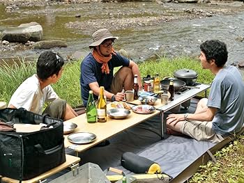 Amazon.co.jp: スノーピーク(snow peak) アイアングリルテーブル 300脚