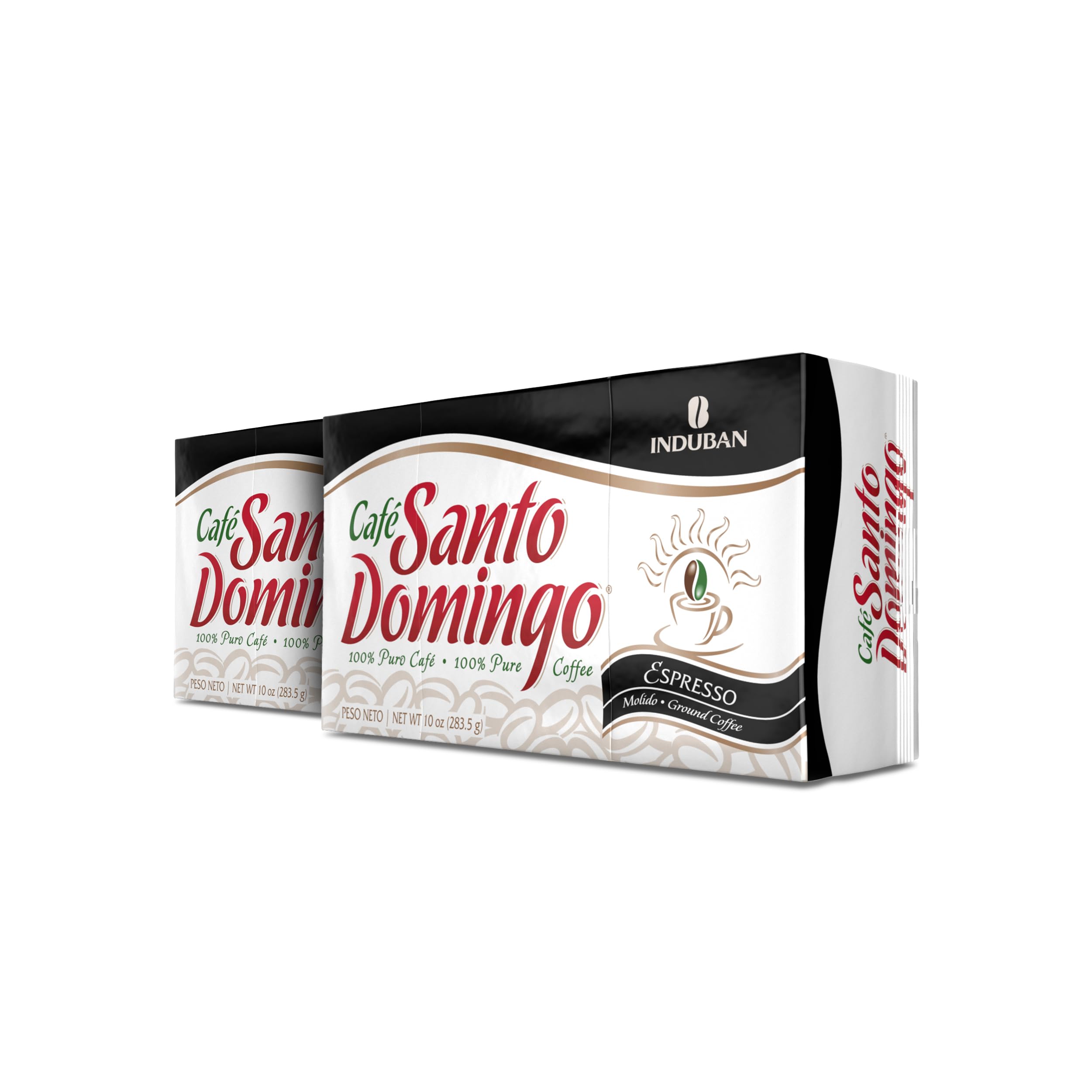 Amazon.com : Café Santo Domingo Espresso, 10 oz Vacuum Bag, Ground