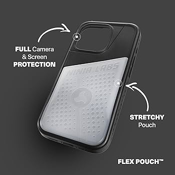 Amazon.com: Ninja Labs Flex Pouch Phone Case (Stretches to Hold 30