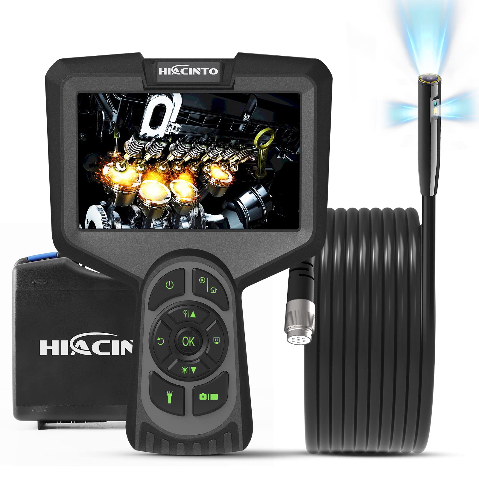 Amazon.co.jp: Hiacinto 10M着脱式ファイバースコープ デジタル内視鏡