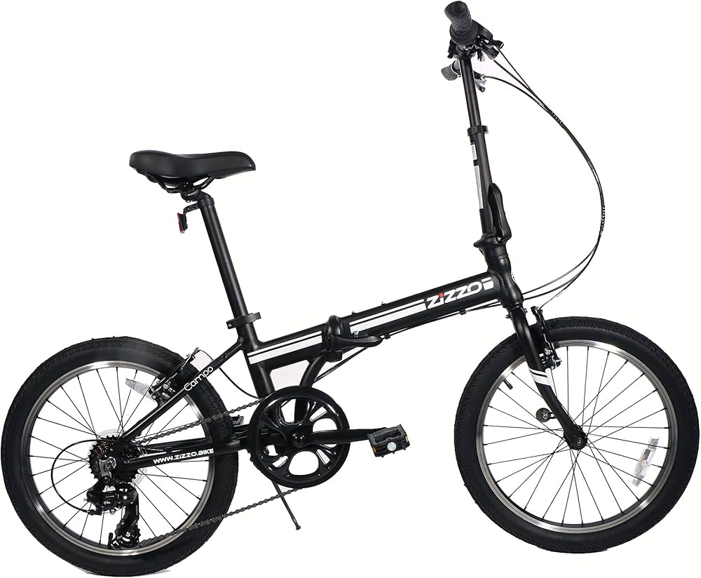 Amazon.com : ZiZZO Campo 20 inch Folding Bike with 7-Speed