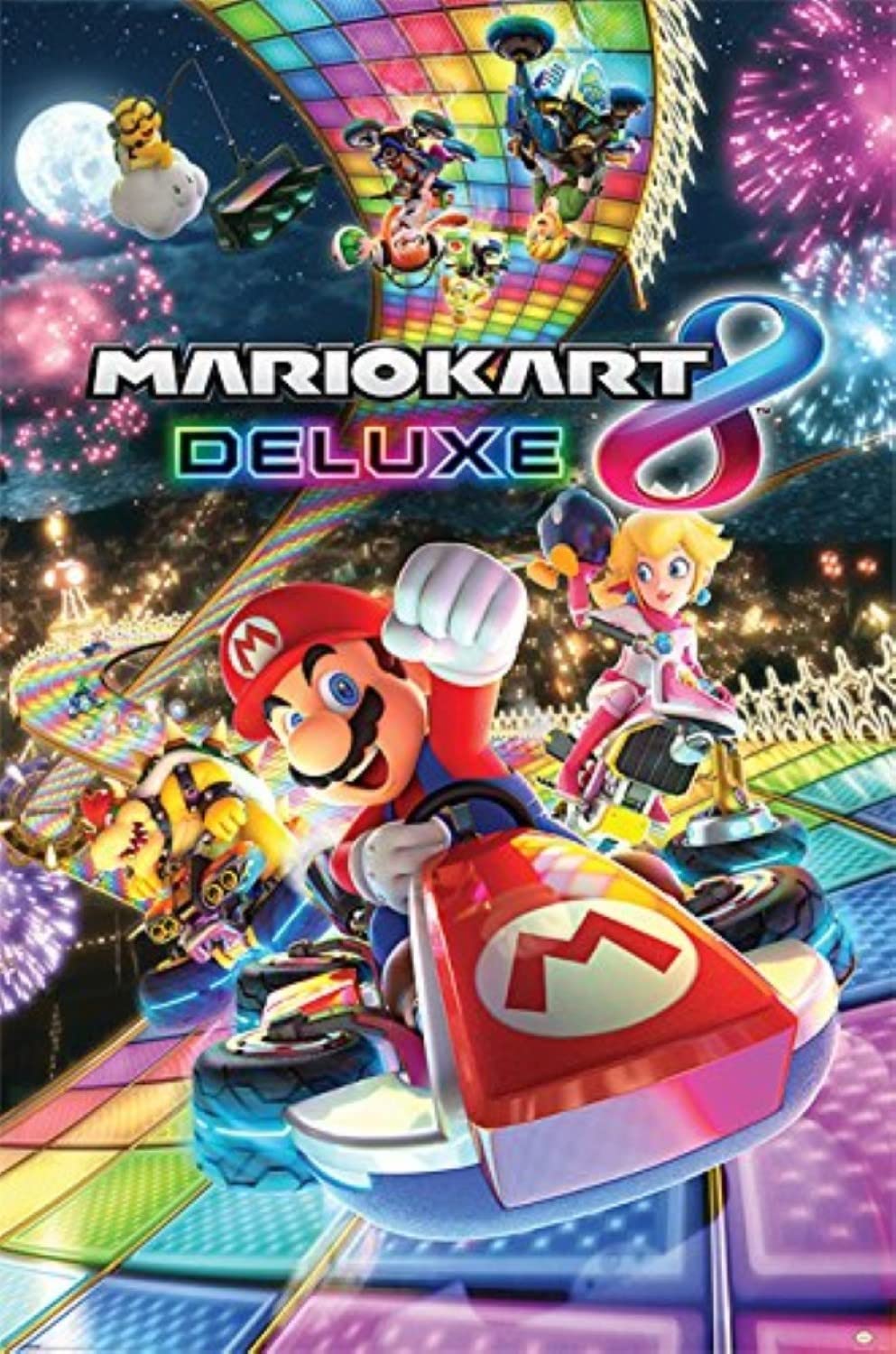 Amazon.co.jp: Super MarioマリオKart 8デラックスマキシポスター61 x