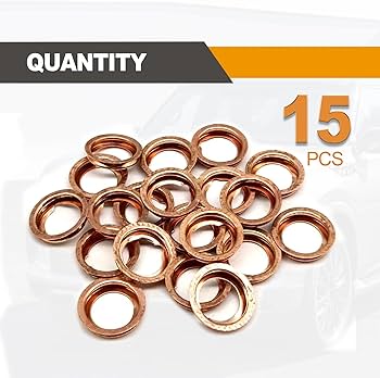 BSAMZO Copper 12mm Crush Washer Oil Drain Plug OEM 11026-JA00A for