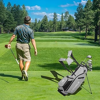 Amazon.co.jp: LOVACE 14WAY ゴルフスタンドバッグ 軽量ゴルフバッグ