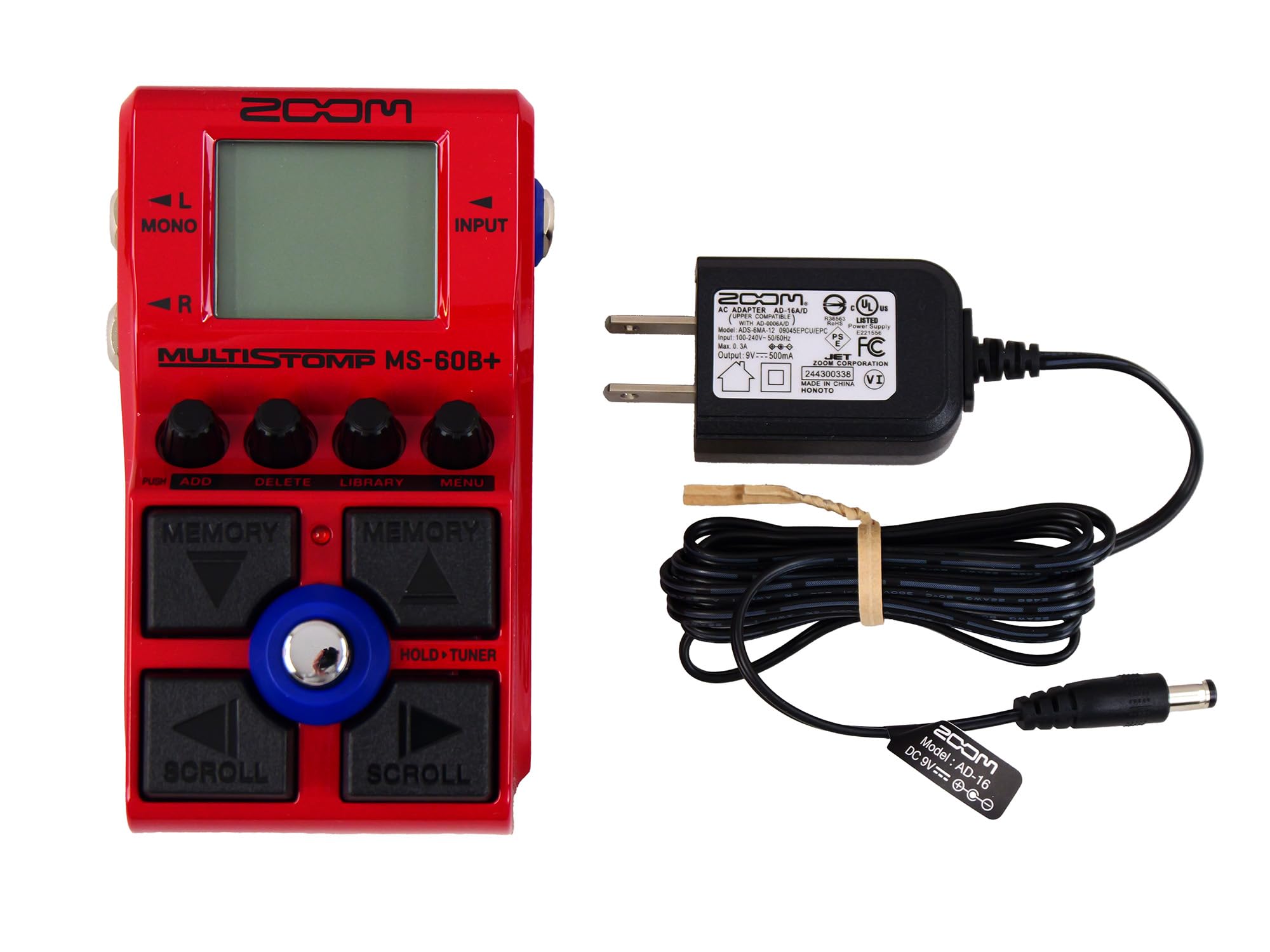 Amazon | 【純正アダプター付】ZOOM ズーム MS-60B+ マルチストンプ