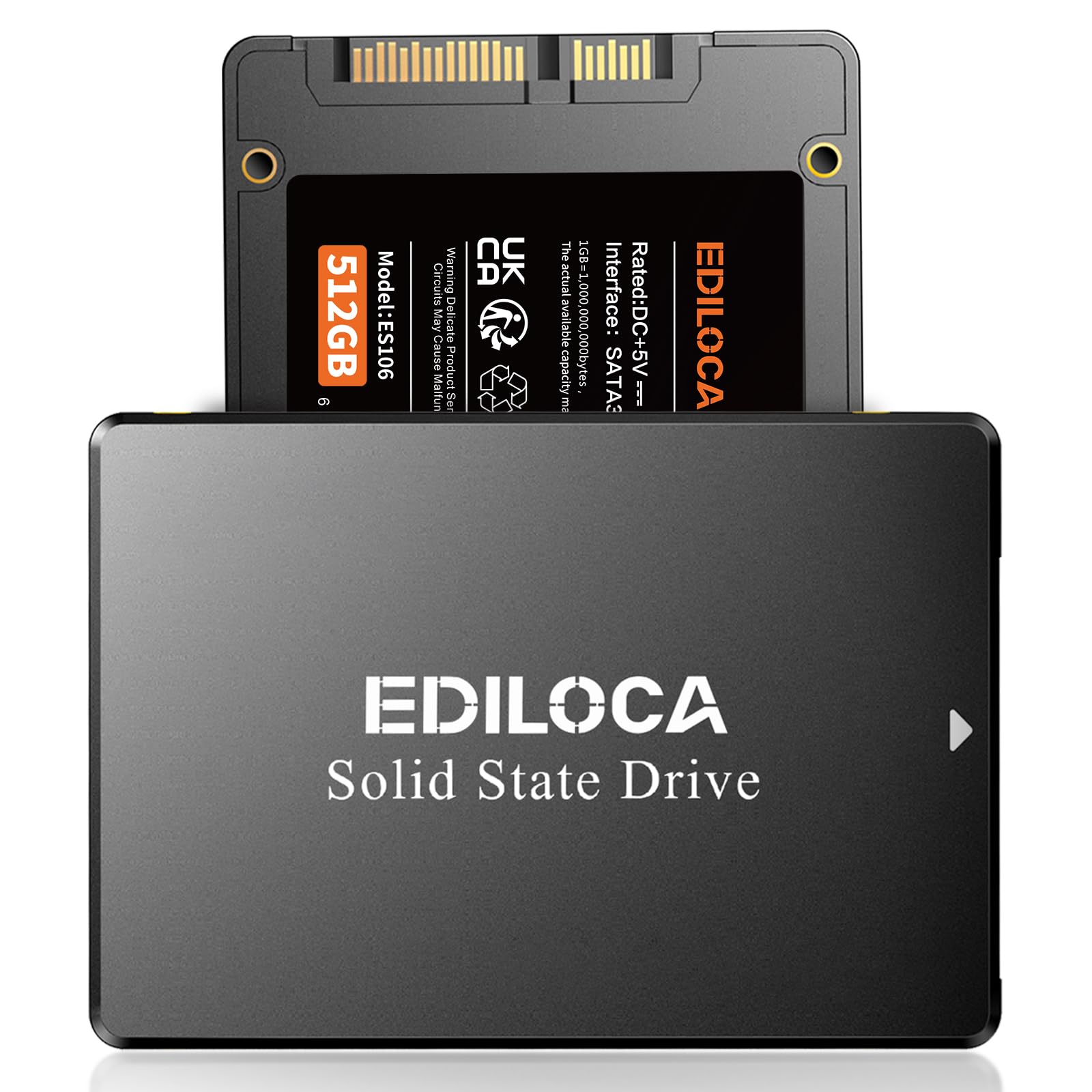 Amazon.com: Ediloca 512GB SSD Internal Solid State Drive 2.5