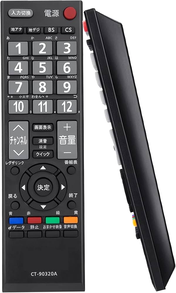 Amazon.co.jp: TV Remote Control CT90320A Toshiba Regza Remote