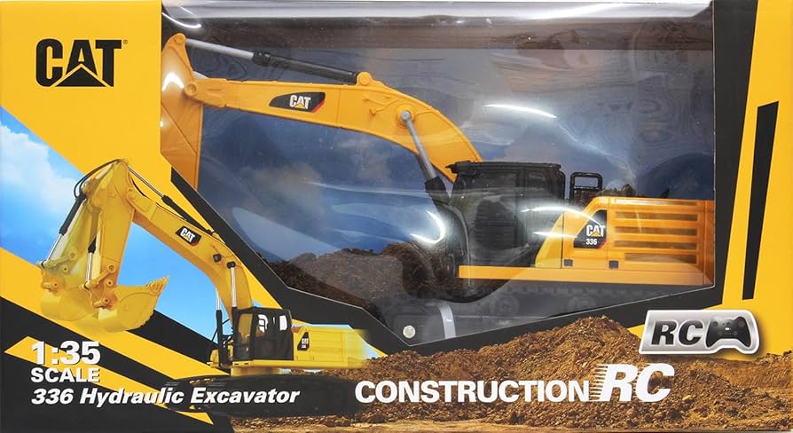 Amazon | 1/35 電動RC建機シリーズ CAT 336 油圧ショベル | ミニカー