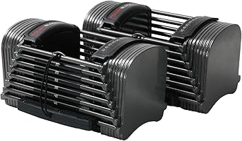 Amazon | パワーブロック SP50 (23kg×2) 可変式ダンベル 9段階(約5