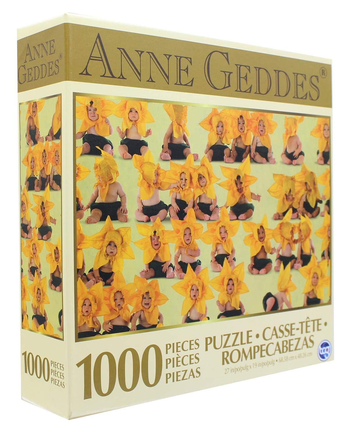 Amazon.com: Anne Geddes 1000 Piece Puzzle - Sunflower Babies
