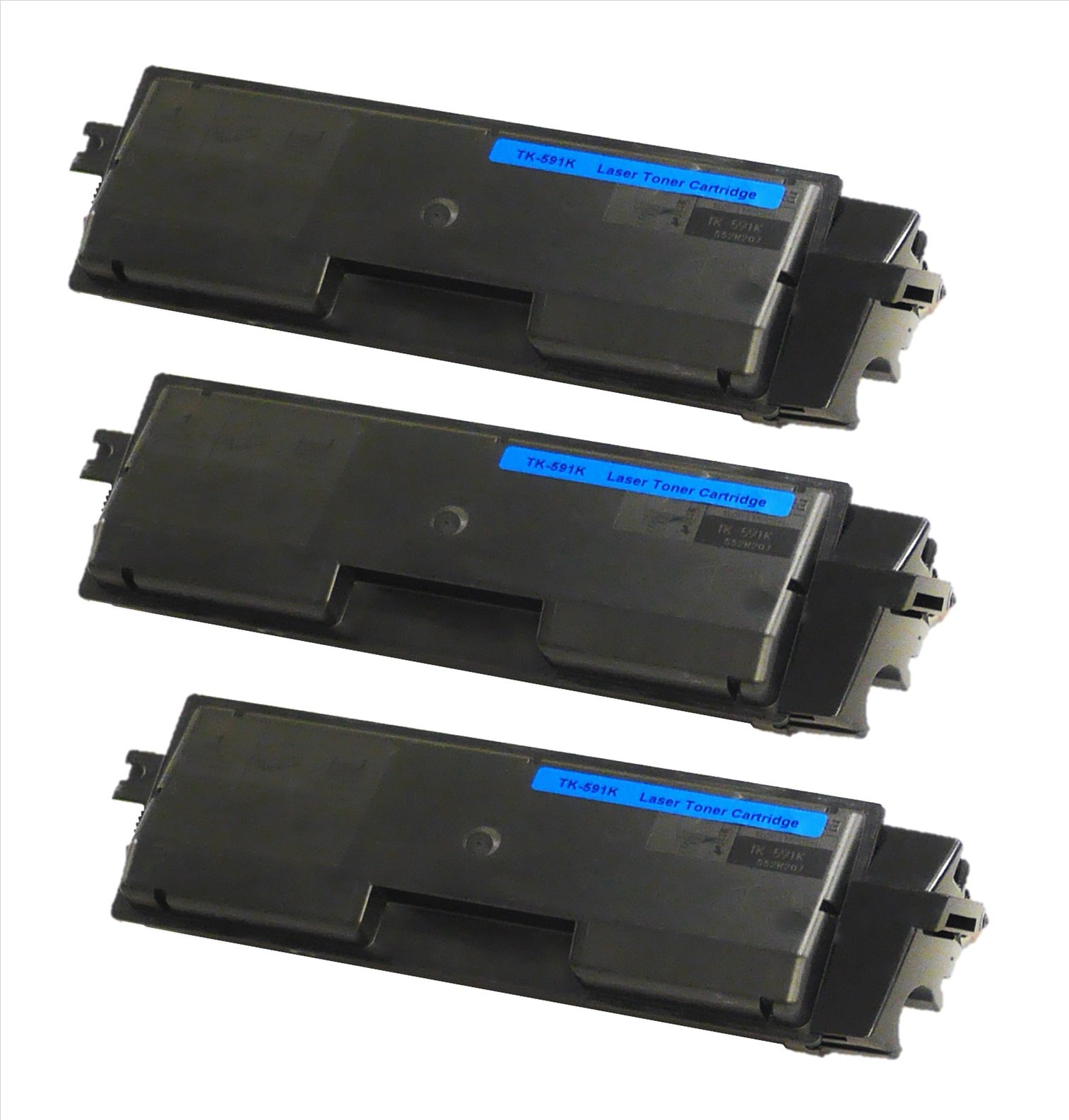 Amazon | 京セラ用 TK-591リサイクルトナーブラック TK-591K 3本 廃