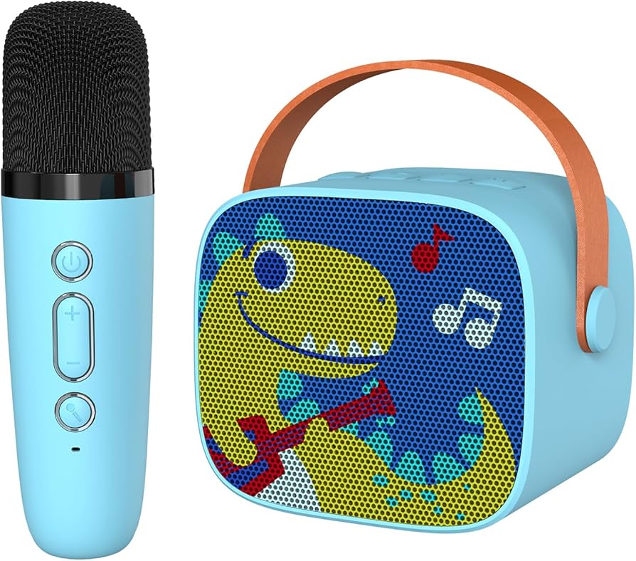 Amazon.com: Snowall Dinosaur Karaoke Machine for Kids,Portable