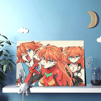 Amazon.co.jp: アートパネル 新世紀エヴァンゲリオン アスカ Eva