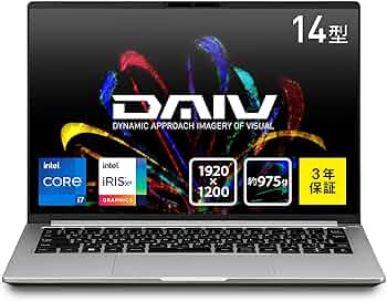 Amazon | mouse 【軽量 約975g】 クリエイター ノートパソコン DAIV Z4