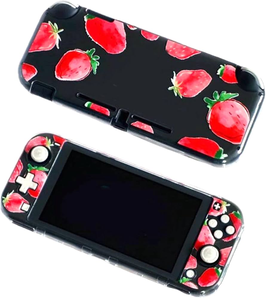 Amazon.co.jp: ﻿【スイッチライト専用】﻿SWITCH Lite対応 クリア苺模様