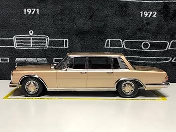 Amazon | KK scale 1/18 Mercedes Benz 600 SWB W100 1963 ゴールド