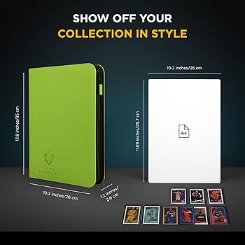 Amazon.com: Card Guardian - 9 Pocket Premium Binder with Zipper