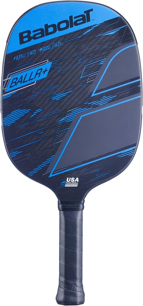 Amazon | Babolat BALLR + ピックルボールパドル(ブラック/ブルー