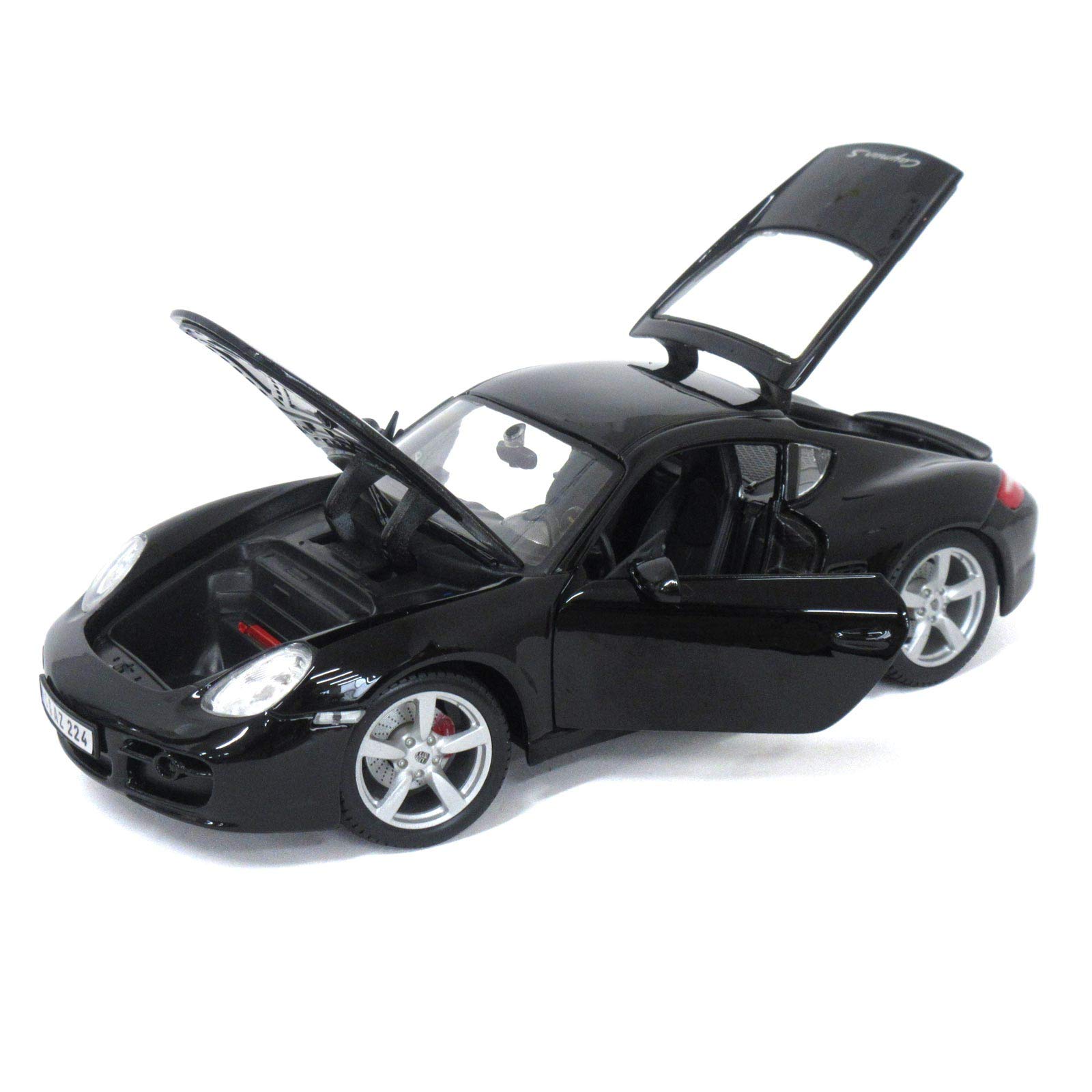 Amazon | マイスト Maisto 1/18 ポルシェ ケイマン S ブラック 200-083