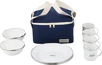 Amazon | Coleman(コールマン) 食器セット エナメルディッシュウェア