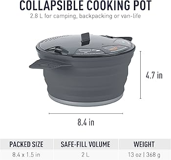Amazon | SEA TO SUMMIT(シートゥサミット) クッカー X-ポット2.8L 100