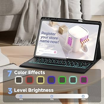 Amazon.com: Keyboard Case Touch for Lenovo Yoga Tab Plus 12.7