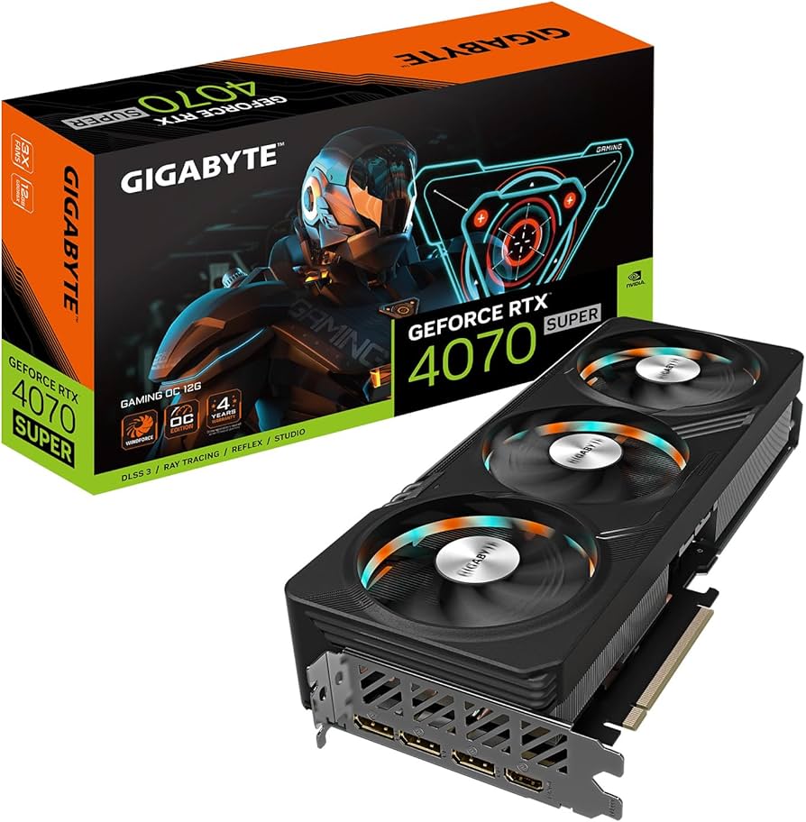 Amazon.com: GIGABYTE GeForce RTX 4070 Super Gaming OC 12G Graphics