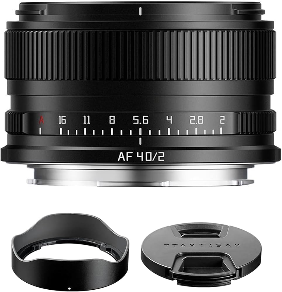 Amazon.co.jp: TTArtisan AF 40mm F2 L, AF 40mm f/2 Lマウントレンズ