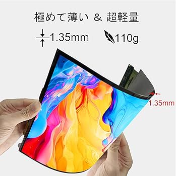 Amazon.co.jp: wisecoco インチ有機EL 2K 1536 x 2048 フレキシブル