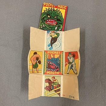 Amazon | 昭和レトロ ポケットマジック 2個 絵変わり玩具 1960年代