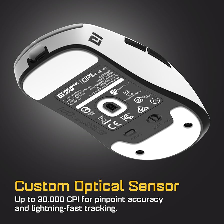Amazon | ENDGAME GEAR OP1w 4k v2 ワイヤレスゲーミングマウス