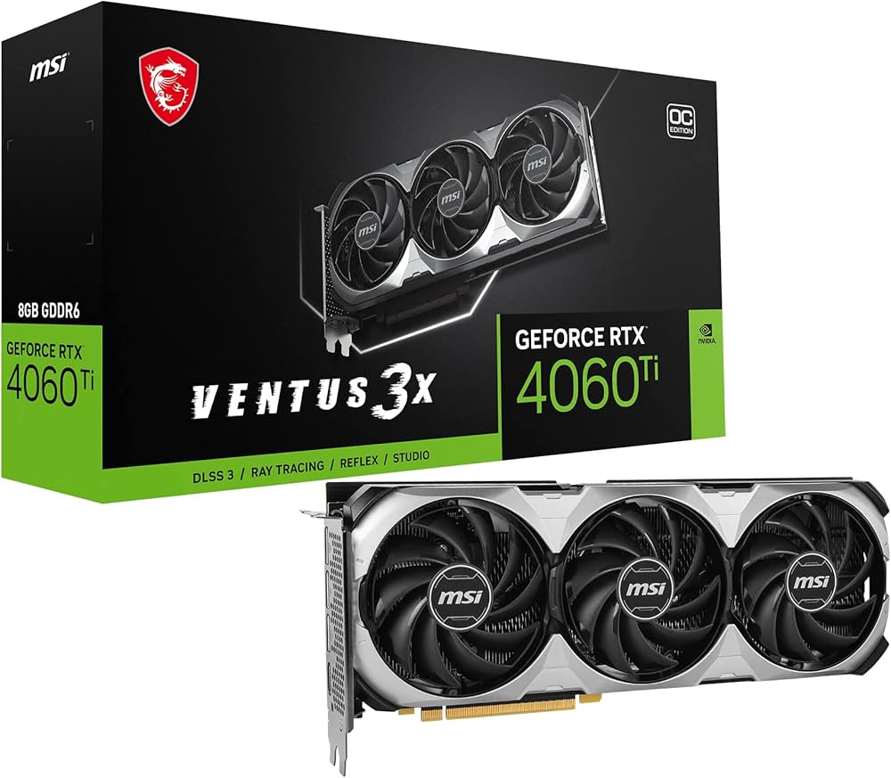 Amazon | MSI GeForce RTX 4060 Ti VENTUS 3X 8G OC グラフィックス