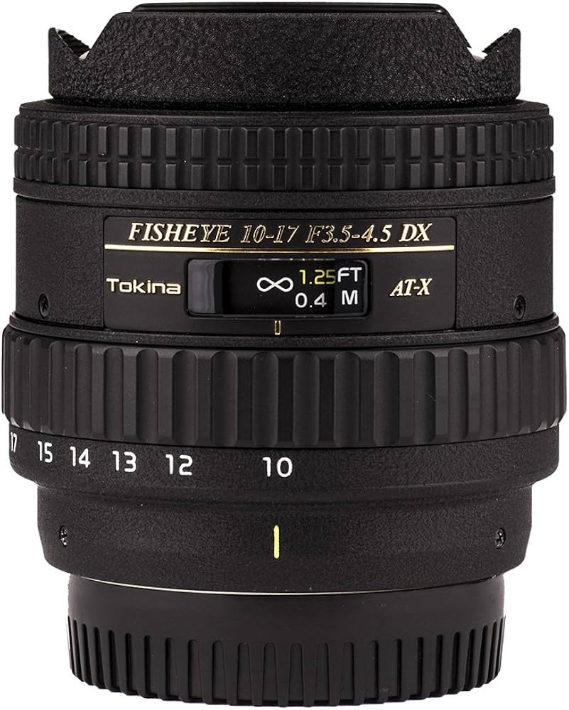 Amazon.com : Tokina ATXAF107DXN 10-17mm f/3.5-4.5 AF DX Fisheye