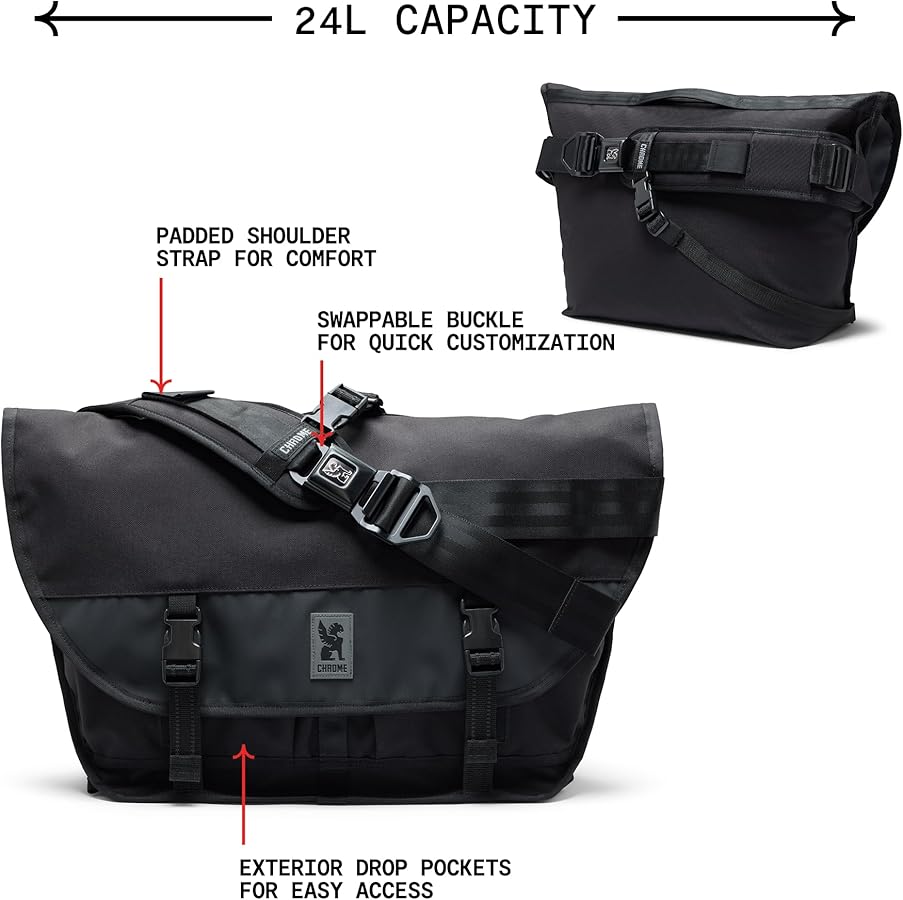 Amazon | [クローム] メッセンジャーバッグ CTZ 24L MESSENGER/シー