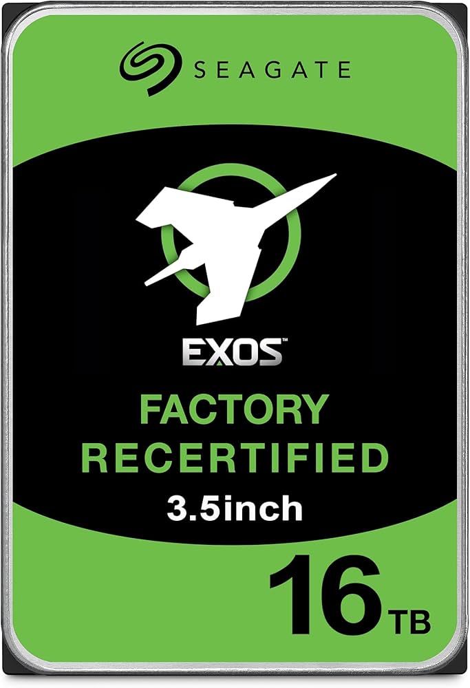 Amazon | Seagate シーゲイト 16TB ST16000NM001G Exos SATA HDD 6Gb/s