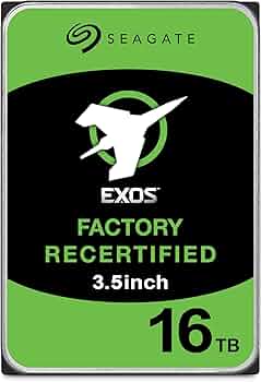 Amazon | Seagate シーゲイト 16TB ST16000NM001G Exos SATA HDD 6Gb/s