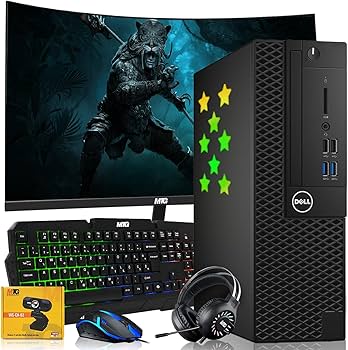 Amazon.com: Dell Desktop PC Gaming Bundle - Core i7, 16GB RAM