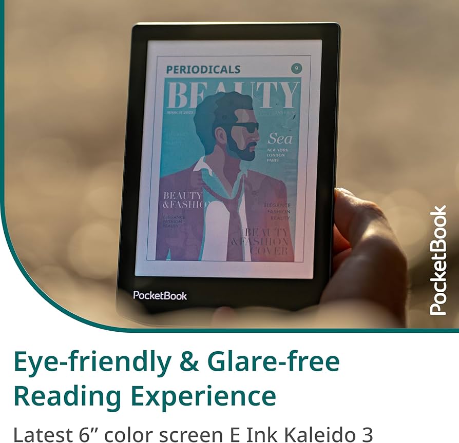 PocketBook Ebook Verse Pro Color 634 6 E-Ink Kaleido 3 16GB Wi-Fi