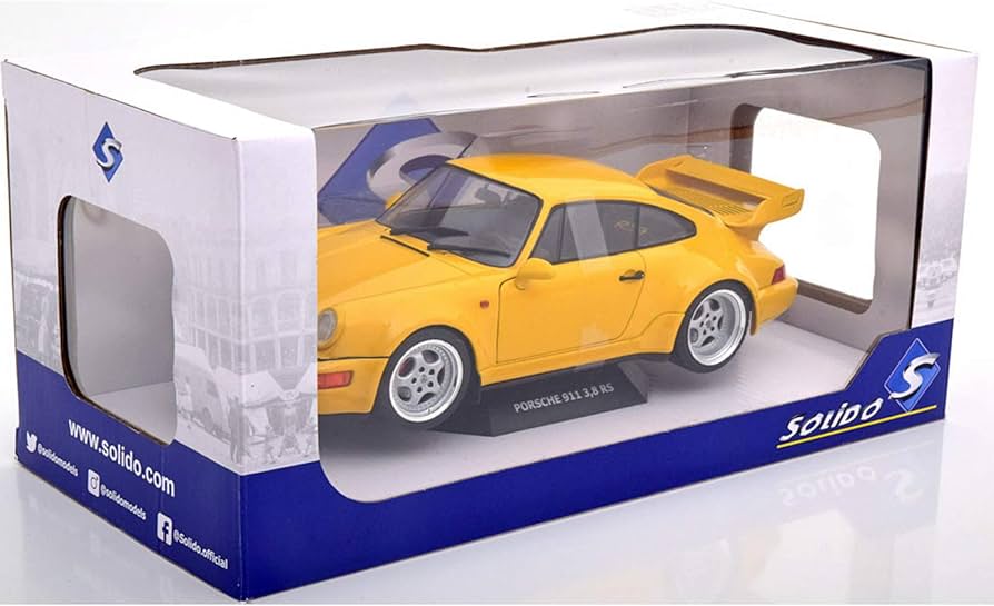Amazon | ソリド(Solido) 1/18 ポルシェ 911(964) 3.8 RS 1990
