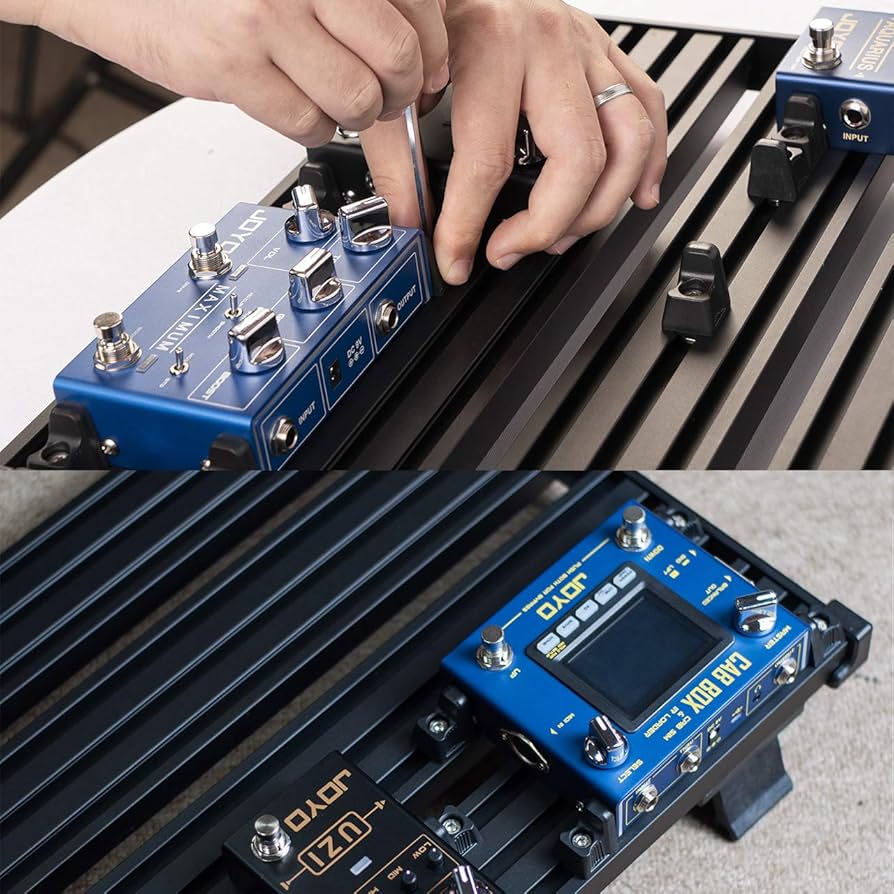 Amazon | GUITTO ギターエフェクター ボードペダルボード クランプ