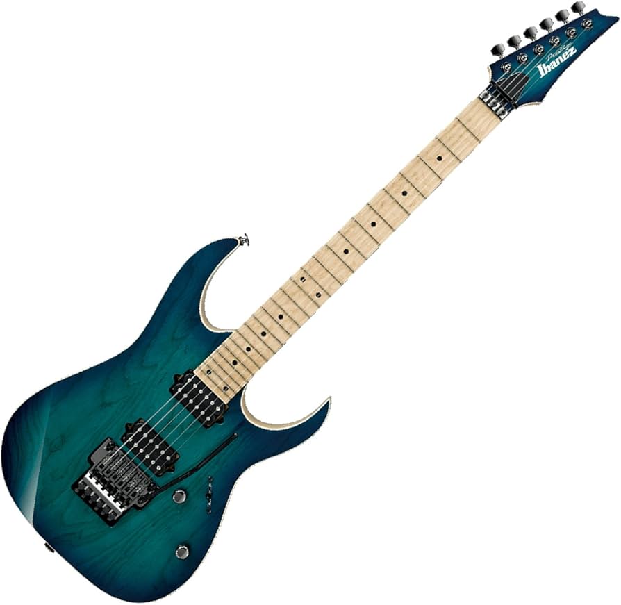 Amazon.com: Ibanez RG Prestige RG652AHM - Nebula Green Burst