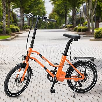 Amazon | FLYFISH 20インチ自転車 電動アシスト自転車 軽量 ミニベロ