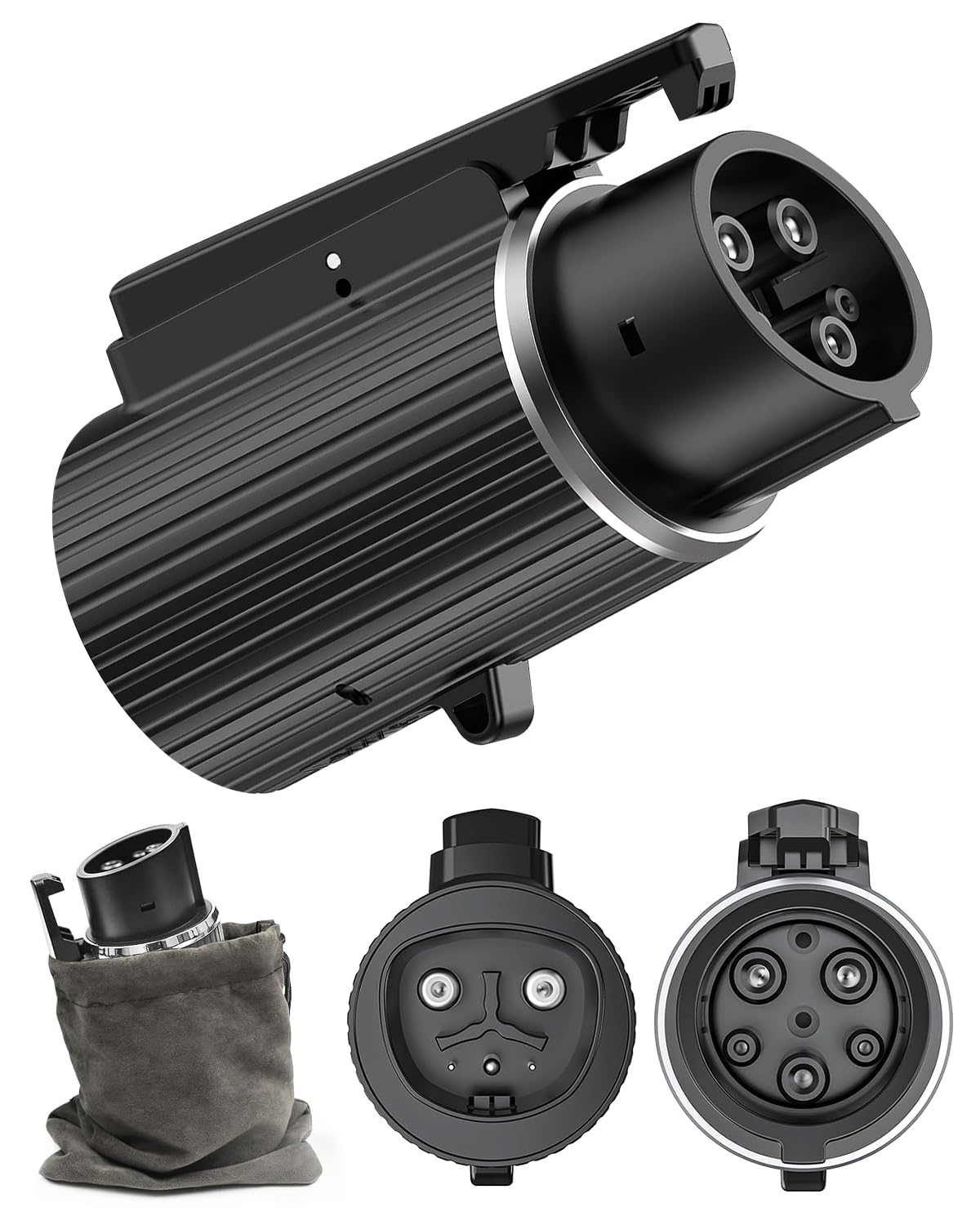 Amazon.co.jp: Qkcabo 240V 80A AC テスラ→J1772 アダプター、テスラ