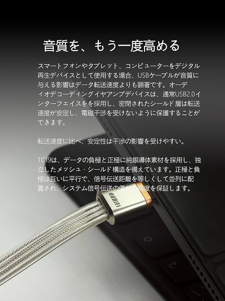 Amazon.co.jp: DD ddHiFi TC19CC (Comet) フラッグシップ ピュア